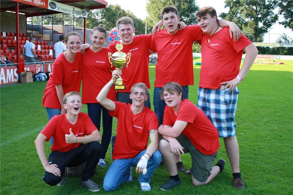 Im Jahr 2011 gewannen die RCV-Youngsters vom Raesfelder Karnevalsverein die Jubiläumsspiele in Wehl.