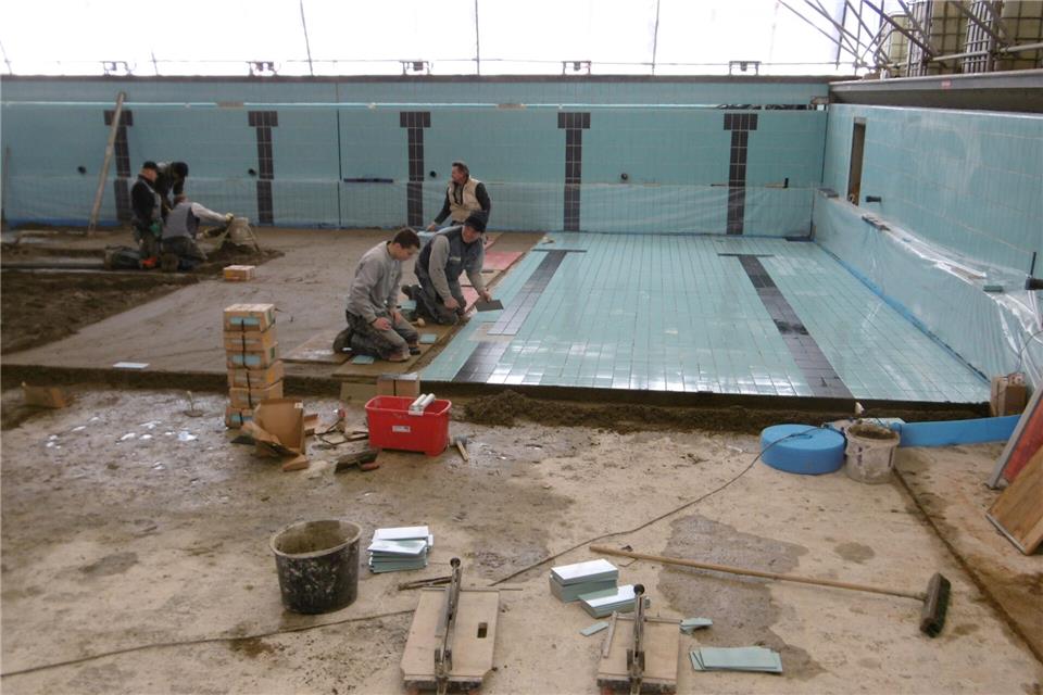 Im Jahr 2016/17 wurde das Spaßbad umfangreich saniert.