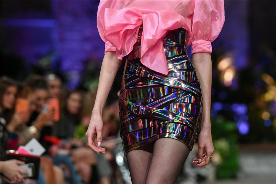 Im Jahr 2020 auf dem Laufsteg der Berliner Fashion Week. Jens Kalaene/dpa-Zentralbild/ZB