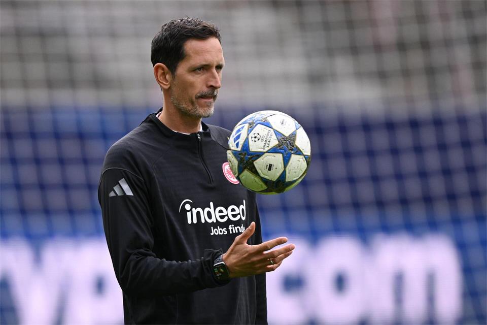 Im Januar 2026 musste Dino Toppmöller bei Eintracht Frankfurt gehen. (Archivbild)Arne Dedert/dpa