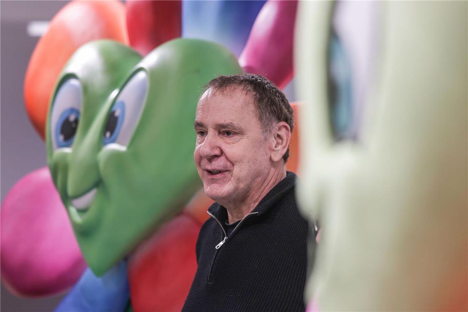 „Im Karneval nehmen wir alle Herrscher aufs Korn, auch die demokratisch legitimierten“, sagt Künstler Jacuqes Tilly. (Archivbild)Oliver Berg/dpa