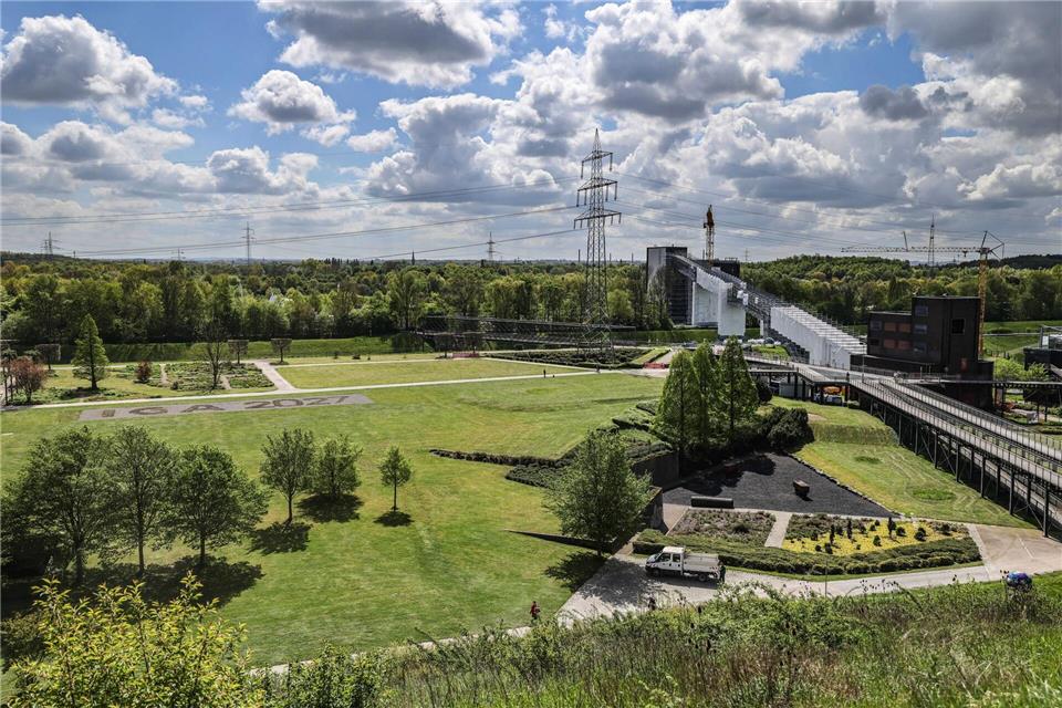 Im Kohlebunker in Gelsenkirchen soll es während der IGA ein gastronomisches Angebot und wechselnde Ausstellungen geben.Oliver Berg/dpa