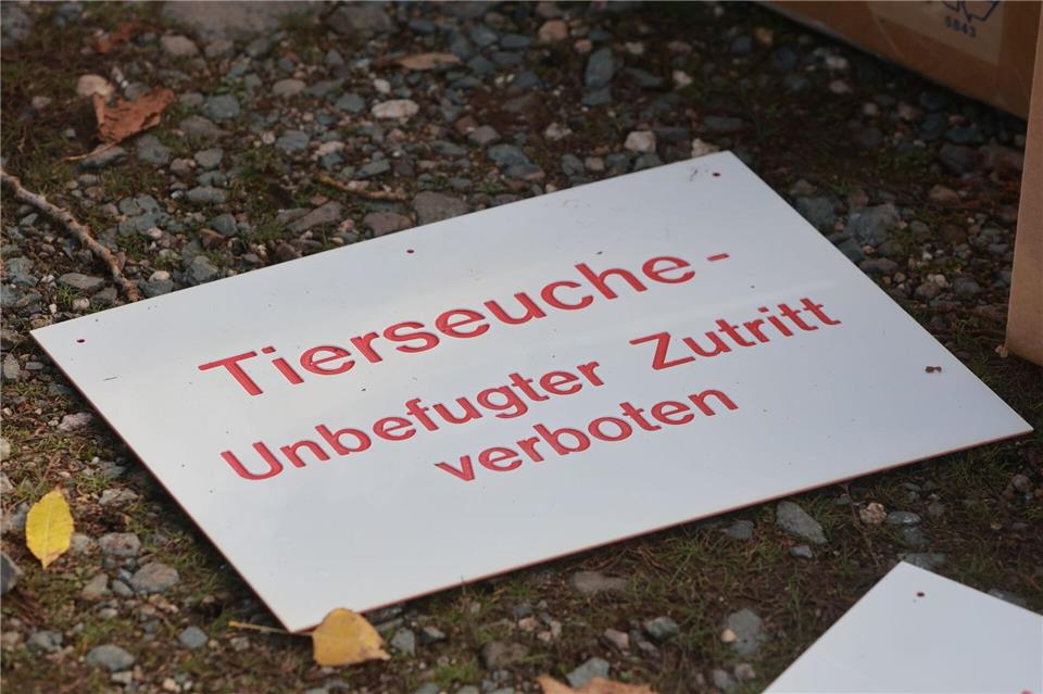 Im Kreis Mühldorf am Inn musste erneut ein Geflügelbetrieb gesperrt werden, weil dort die Newcastle-Krankheit ausgebrochen ist. (Symbolbild) Matthias Bein/dpa
