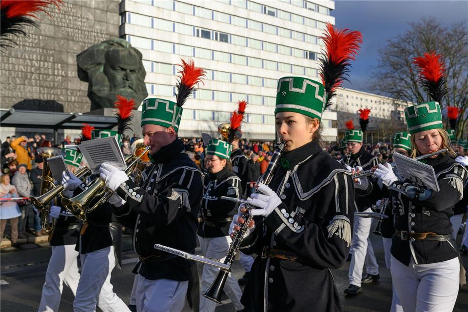 Im Kulturhauptstadtjahr konnte Chemnitz laut Statistischem Landesamt knapp ein Viertel mehr Gäste begrüßen als im Jahr zuvor. (Archivbild)Hendrik Schmidt/dpa