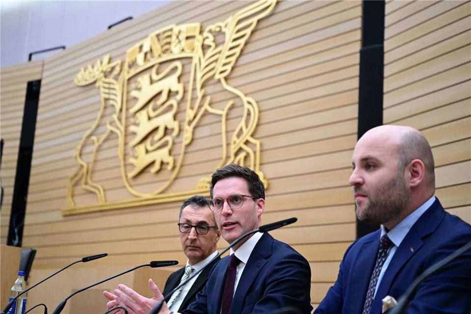 Im Landtag dürfte die AfD nun stärkste Oppositionskraft werden. Bernd Weißbrod/dpa