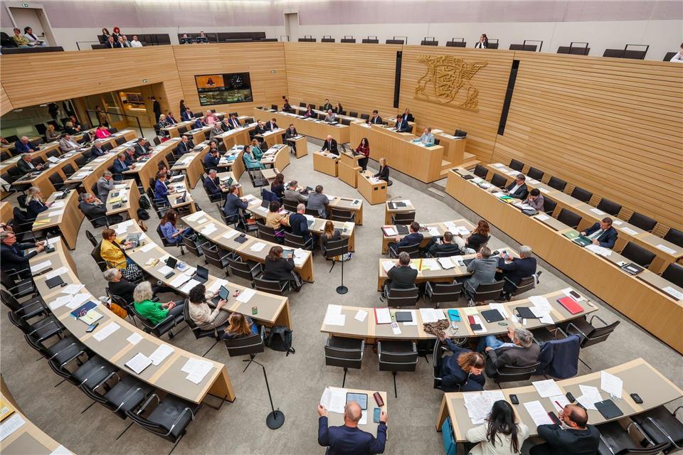 Im Landtag werden 157 Frauen und Männer sitzen - so viele wie noch nie. (Archivbild). Christoph Schmidt/dpa