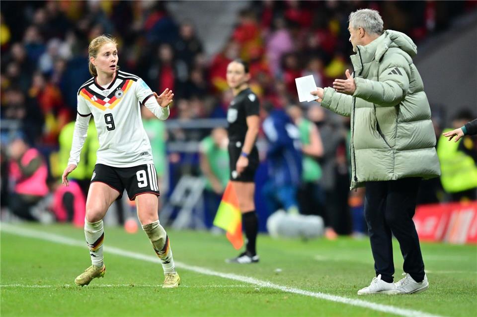 Im Mittelfeld gesetzt: Sjoeke Nüsken. (Archivbild)Sebastian Christoph Gollnow/dpa