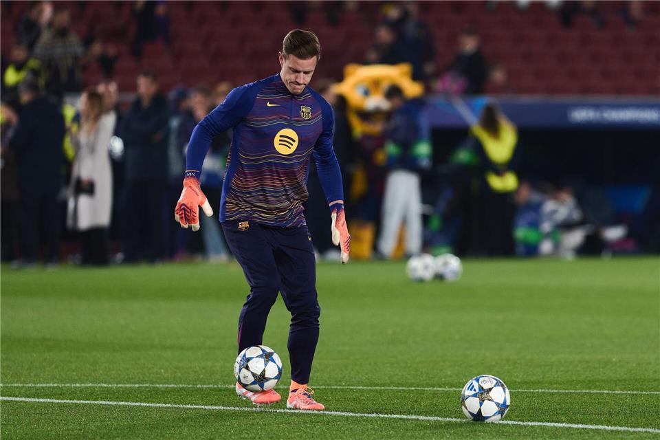 Im Moment nur Ersatz: Marc-André ter Stegen ist bei Barcelonas Trainer Hansi Flick nicht erste Wahl. (Archivbild)Gerard Franco/DAX via ZUMA Press Wire/dpa