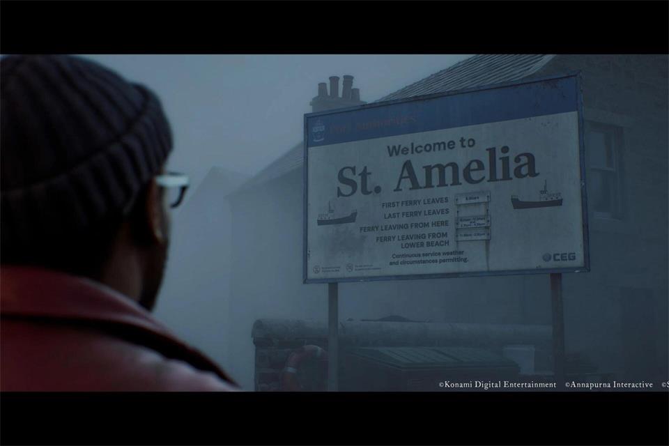 Im Nebel: Die abgelegene schottische Ortschaft St. Amelia bildet die perfekte Kulisse für den neusten Teil der Survival-Horror-Reihe „Silent Hill“.---/Screen Burn/Konami/dpa-tmn
