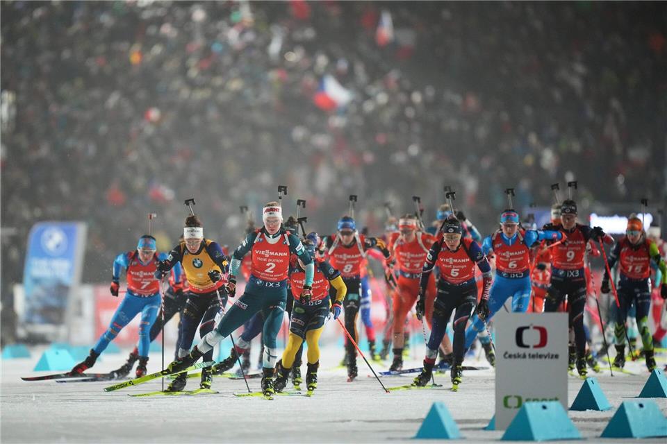 Im Nebel von Nove Mesto endete die Olympia-Generalprobe der Biathleten.Petr David Josek/AP/dpa