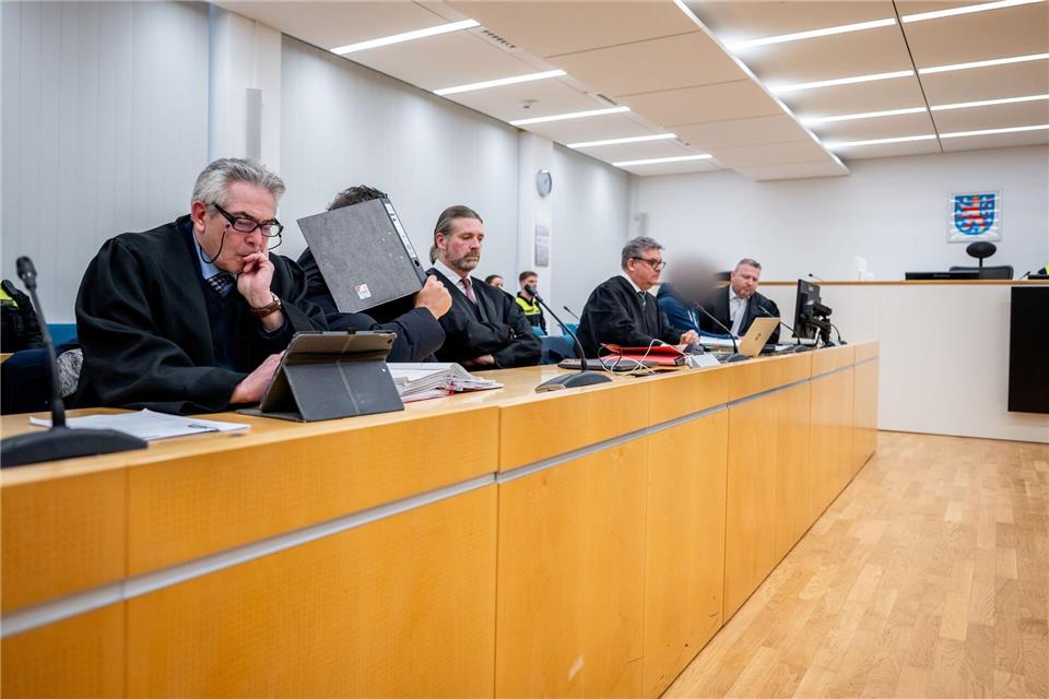 Im Prozess am Landgericht Erfurt geht es um Vorwürfe des Drogenhandels in nicht geringer Menge und mutmaßliche Beziehungen zur Mafia.Jacob Schröter/dpa