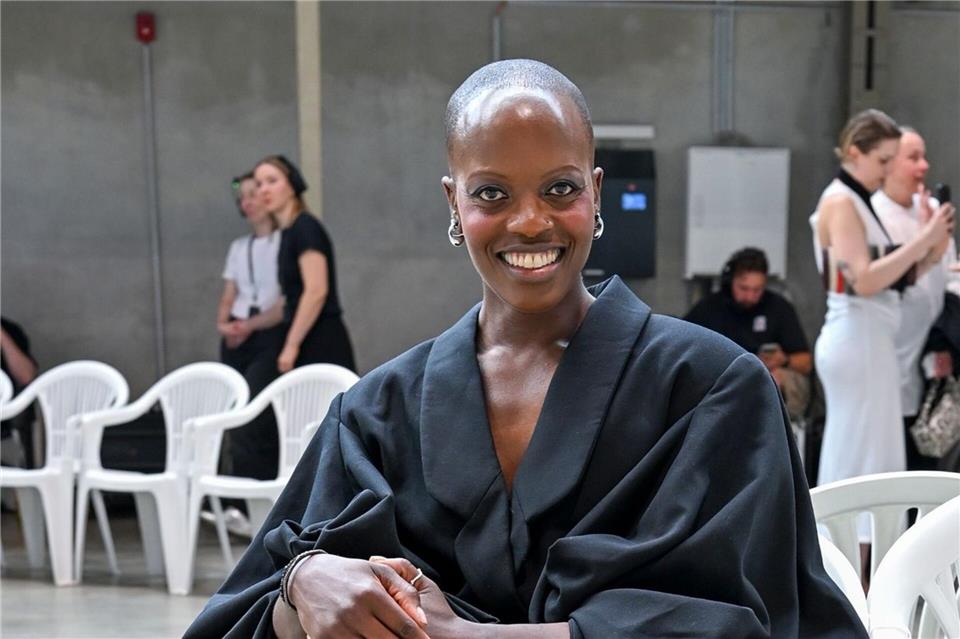 Im Publikum saß auch Florence Kasumba.Jens Kalaene/dpa