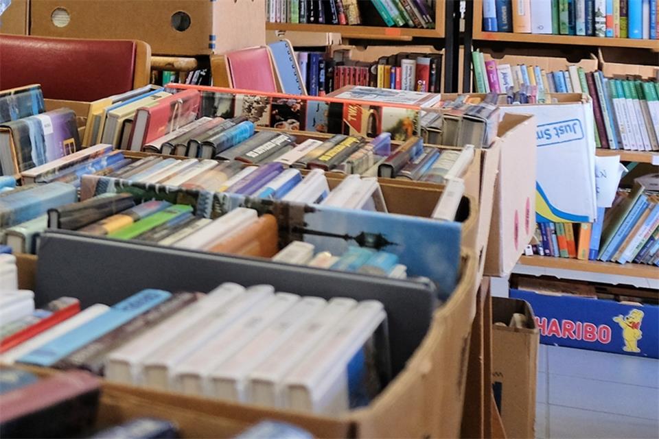 Im Raesfelder Bücherkeller lohnt sich das Stöbern.