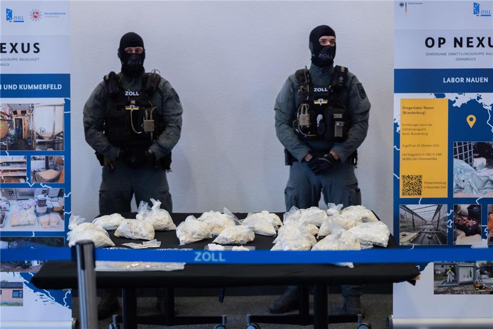 Im Rahmen internationaler Ermittlungen sind auch in Deutschland mehrere Drogenlabore entdeckt worden.Rolf Vennenbernd/dpa