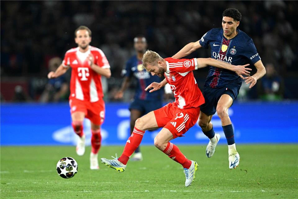 Im Rückspiel wird Achraf Hakimi (r.) verletzt fehlen.Federico Gambarini/dpa