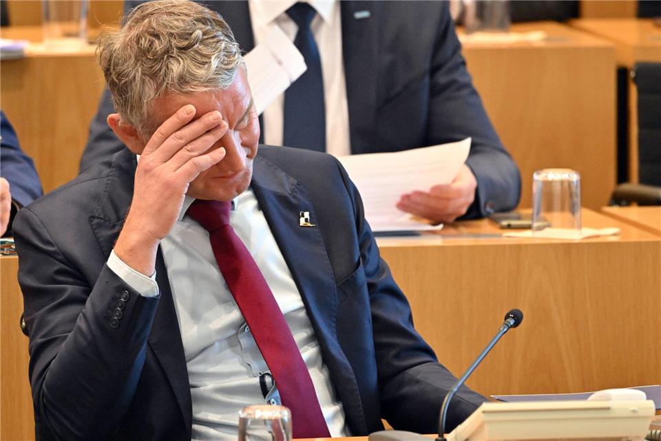 Im Verfahren gegen Thüringens AfD-Landespartei- und Fraktionschef Björn Höcke wegen des Vorwurfs der Volksverhetzung gibt es weiterhin keinen Termin für eine Hauptverhandlung. (Archivbild)Martin Schutt/dpa