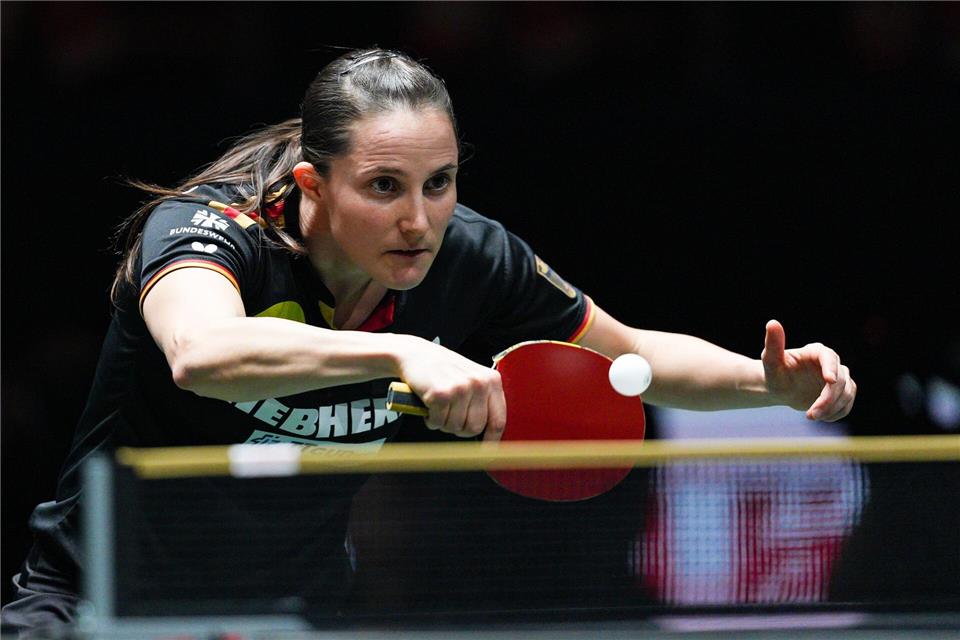 Im WM-Halbfinale: Tischtennis-Nationalspielerin Sabine Winter.Xu Bingjie/XinHua/dpa