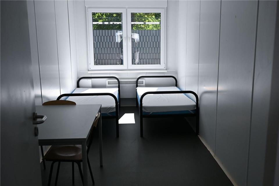 Im Zentrum gibt es Einzel-, Doppel- und Familienzimmer.Katharina Kausche/dpa