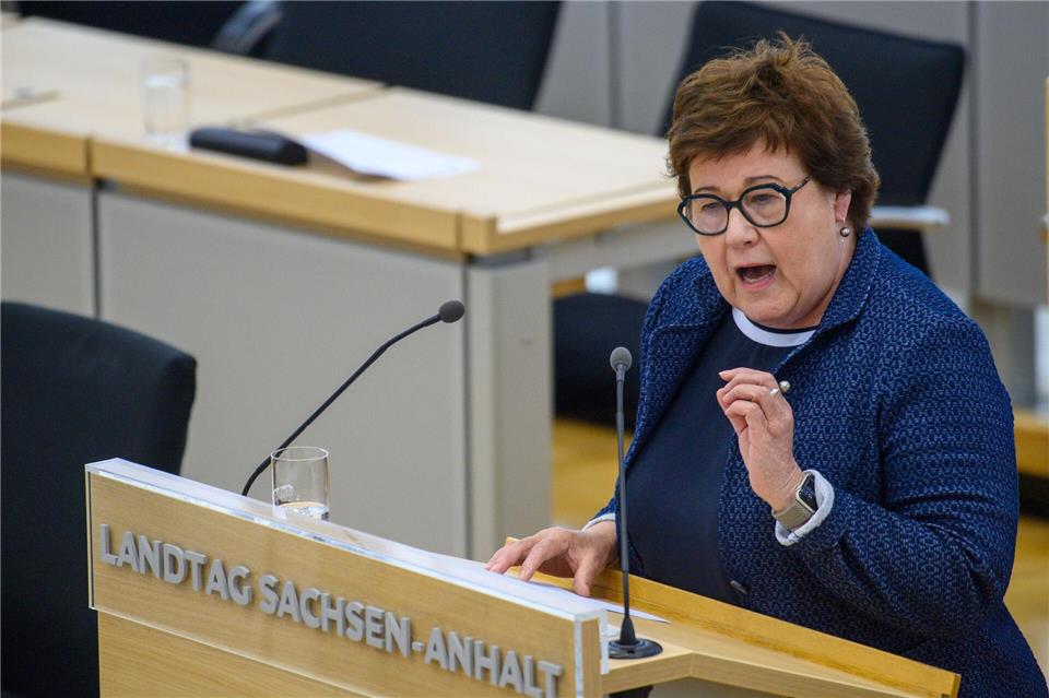 Im aktuellen Rechtsstreit sieht Gesundheitsministerin Petra Grimm-Benne (SPD) den Landkreis in der Pflicht.Klaus-Dietmar Gabbert/dpa