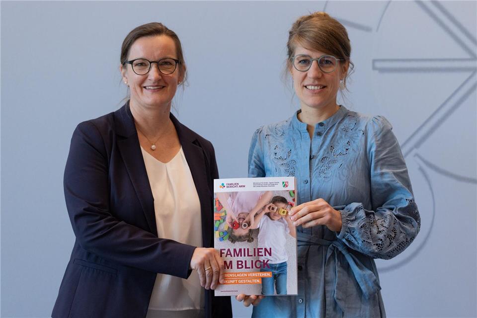 Im bevölkerungsreichsten Bundesland Nordrhein-Westfalen leben knapp 1,8 Millionen Familien mit mindestens einem minderjährigen Kind.Rolf Vennenbernd/dpa