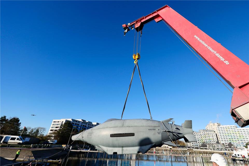 Im kommenden Jahr soll die Unterwasserdrohne Serienreife erreichen.Frank Molter/dpa