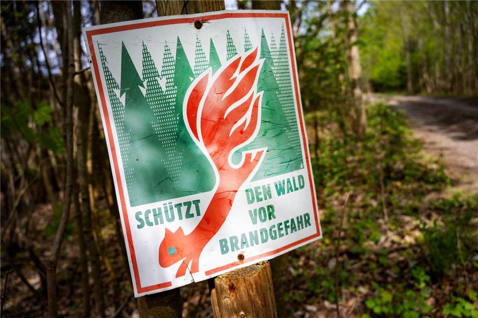 Im langjährigen, statistischen Vergleich ist 2025 ein eher unterdurchschnittliches Waldbrandjahr. (Symbolbild)Stefan Sauer/dpa