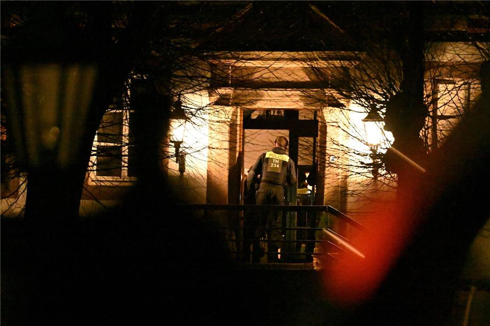 Im nordthüringischen Fretterode wurden Journalisten angegriffen.-/dpa