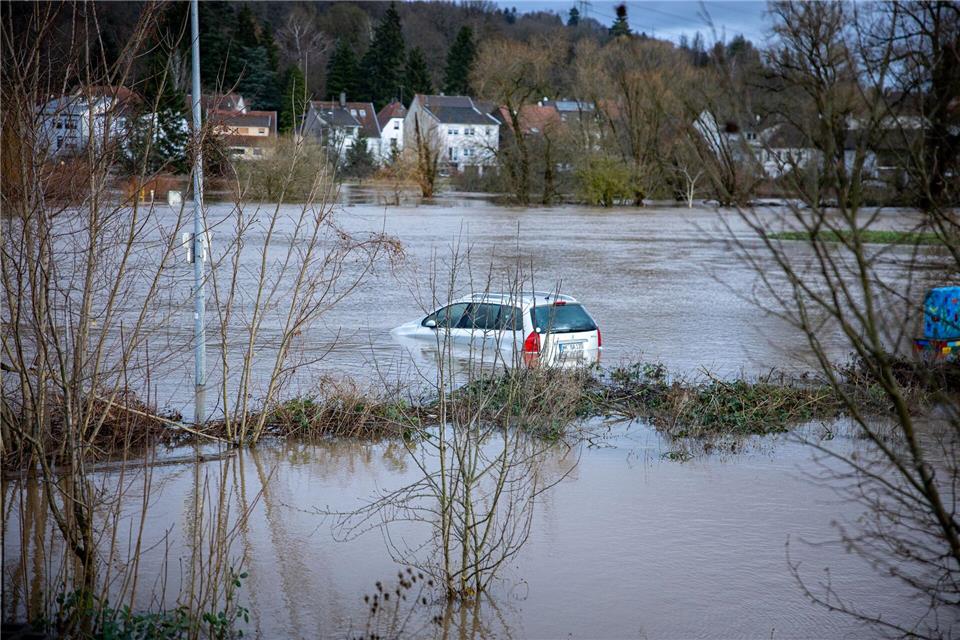 Im vergangenen Jahr beschädigten Unwetter im Saarland rund 1.500 Fahrzeuge. (Archivbild)Laszlo Pinter/dpa