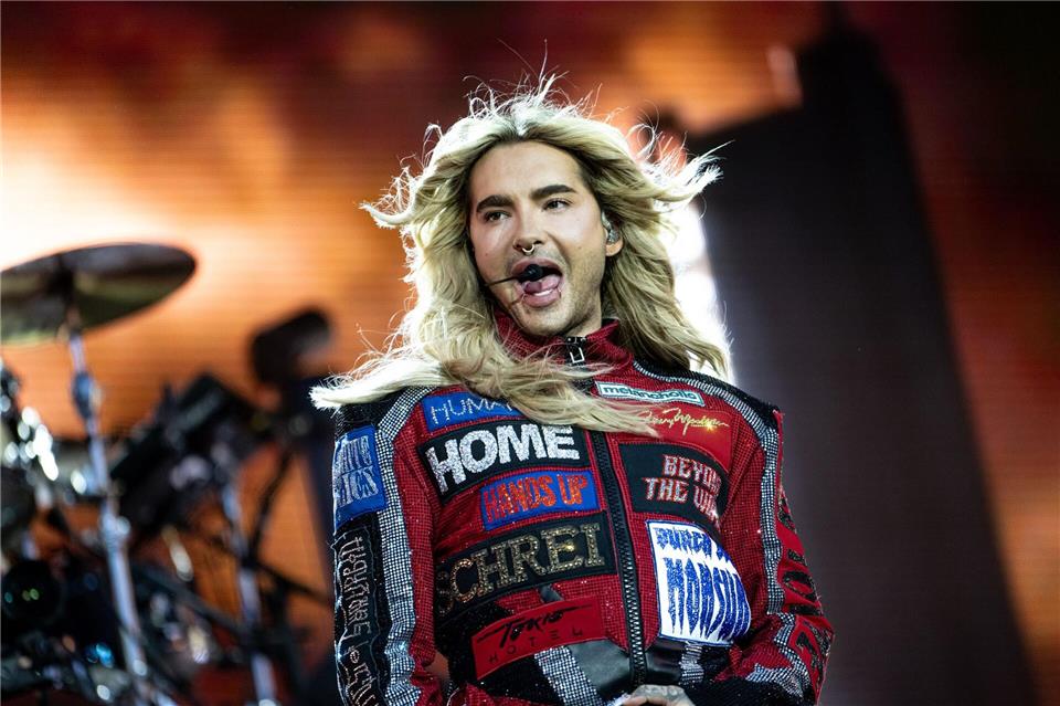 Im vergangenen Jahr gaben Tokio Hotel ein 20 Jahre „Durch den Monsun“ Jubiläums-Konzert.Fabian Sommer/dpa