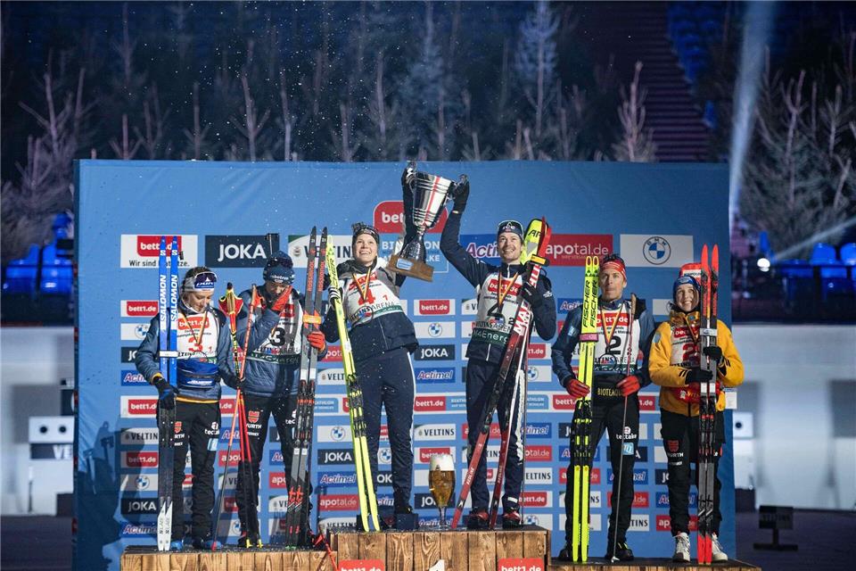 Im vergangenen Jahr lief das deutsche Team mit Justus Strelow auf Platz zwei. (Archivbild) Fabian Strauch/dpa