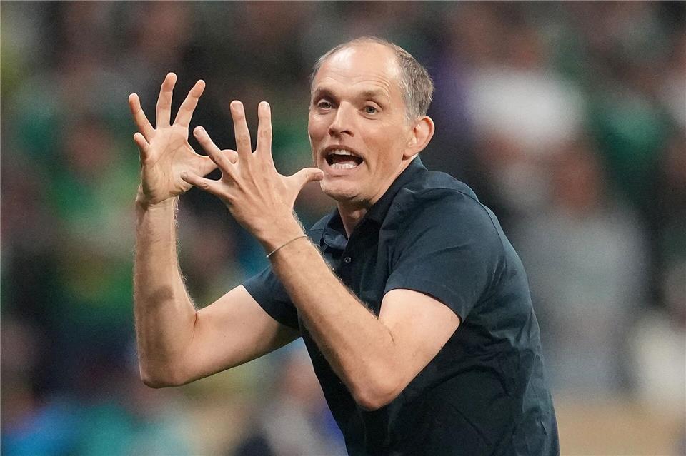Immer emotional bei der Sache: Thomas Tuchel. (Archivbild)Nick Potts/PA Wire/dpa