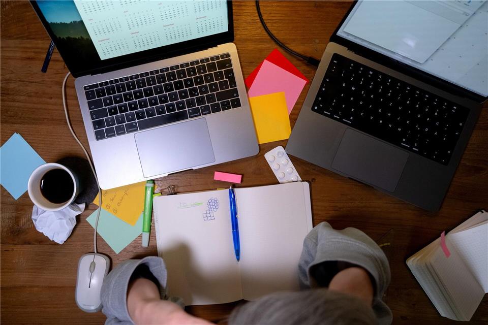 Immer mehr Erwachsene bekommen eine ADHS-Diagnose. (Archivbild)Sven Hoppe/dpa