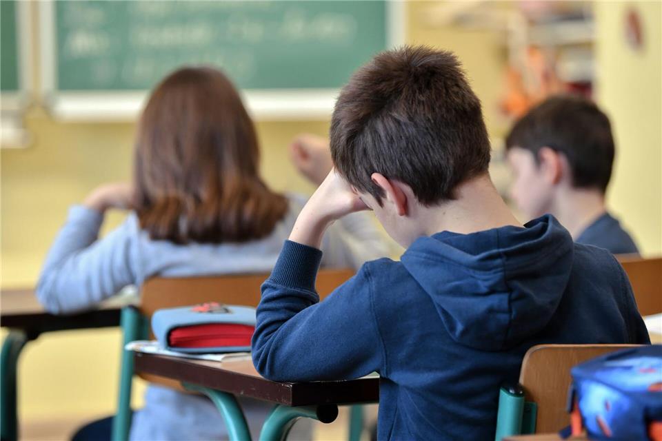 Immer mehr Schüler sitzen in den Klassenzimmern Brandenburgs. (Symbolbild)Patrick Pleul/dpa-Zentralbild/dpa