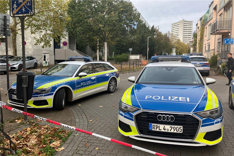Immer wieder kommt es an der Karolina-Burger-Realschule zu Polizeieinsätzen. (Archivbild)Wolfgang Jung/dpa