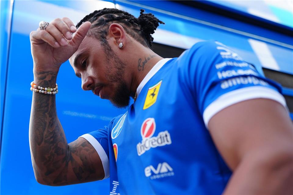 Immer wieder neue Rückschläge für den Rekordchampion Lewis Hamilton.David Davies/PA Wire/dpa