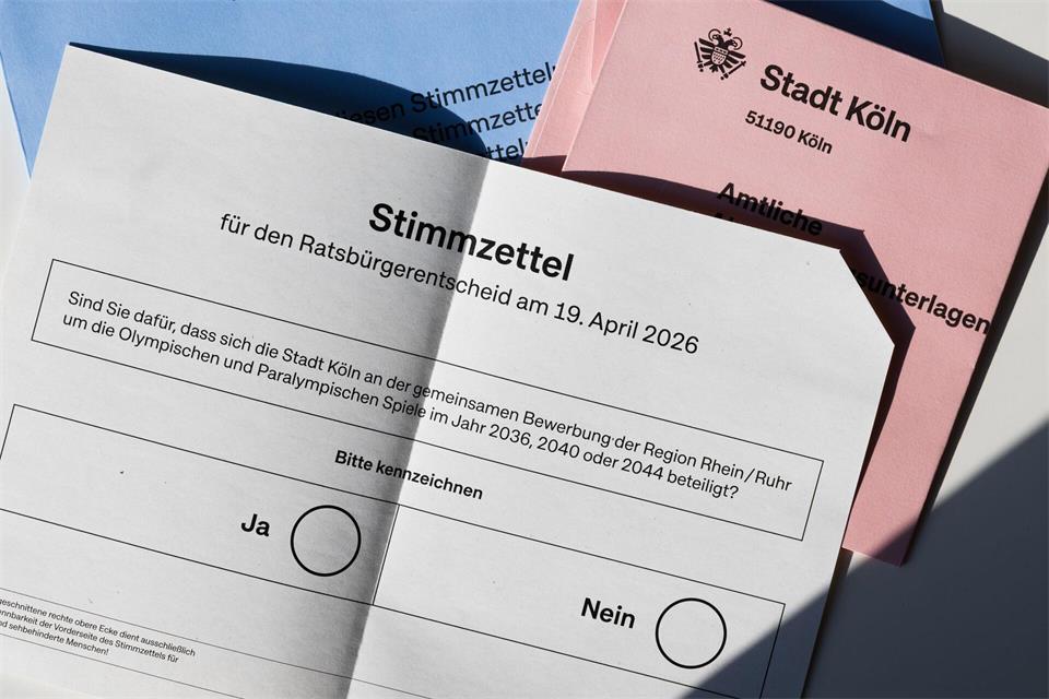 In 17 NRW-Kommunen konnten die Bürgerinnen und Bürger über eine Olympia-Bewerbung abstimmen. (Archivbild) Rolf Vennenbernd/dpa