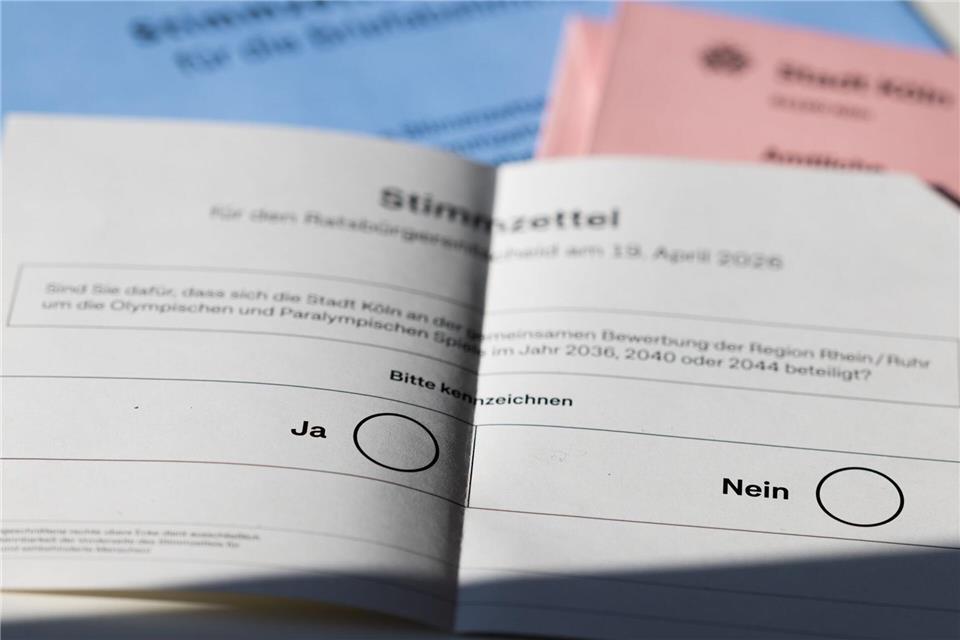 In 17 Städten in NRW konnten Bürgerinnen und Bürger über eine Olympia-Bewerbung abstimmen. (Archivbild)Rolf Vennenbernd/dpa