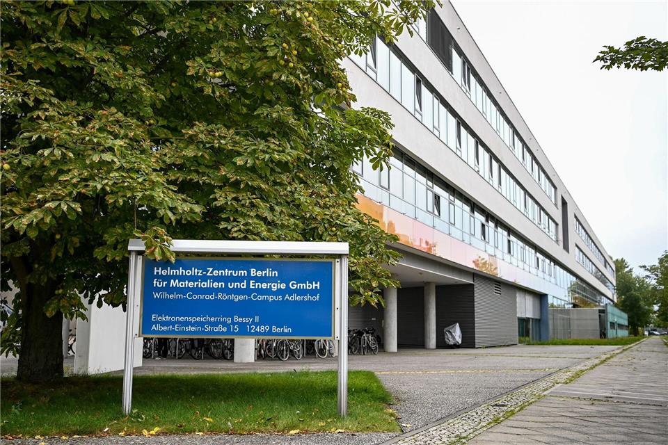 In Adlershof steht der Elektronenspeicherring BESSY II des Helmholtz-Zentrums. (Archivbild)Jens Kalaene/dpa-Zentralbild/dpa