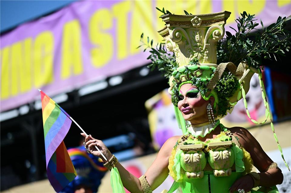 In Berlin wird an diesem Wochenende der CSD gefeiert.Fabian Sommer/dpa