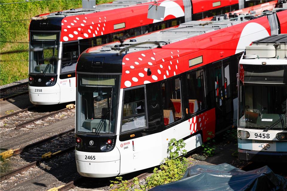 In Bonn wurden kurzfristig 60 Stadtbahnen aus dem Verkehr gezogen.Thomas Banneyer/dpa