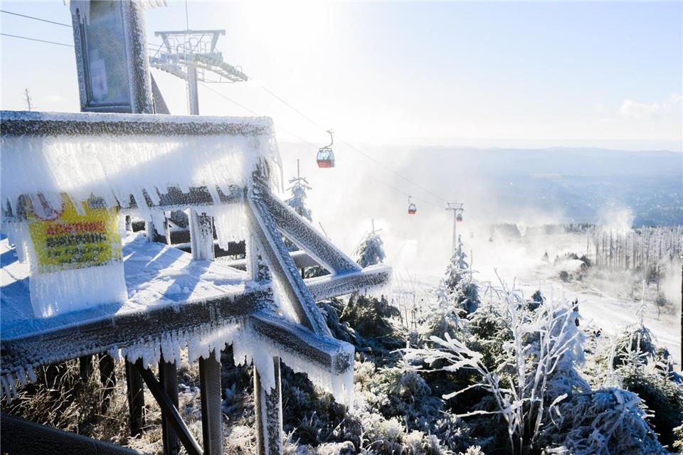 In Braunlage wird es relativ häufig frostig. (Archivbild) Julian Stratenschulte/dpa