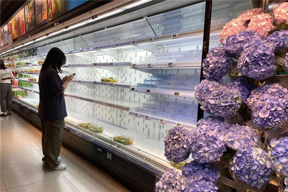 In China war die Angst vor den Folgen von „Ragasa“ groß.Olivia Zhang/AP/dpa