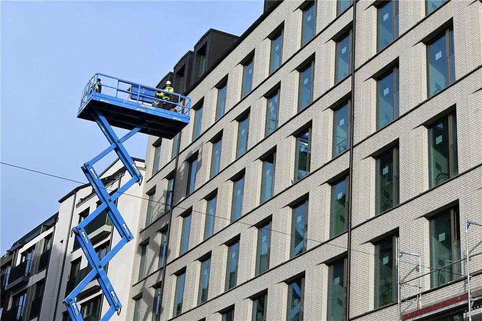 In Frankfurt werden an vielen Orten neue Großprojekte gebaut. Michael Brandt/dpa