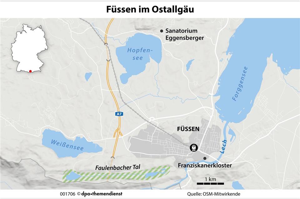 In Füssen lernen übernächtigte Urlauber endlich wieder richtig zu schlafen. Mit Methoden, die weit über die übliche Erholung hinausgehen.dpa-infografik/dpa-tmn