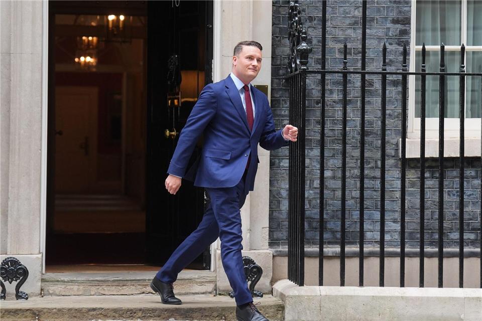 In Großbritannien beschäftigt Viele vor allem eine Frage: Was hat Wes Streeting vor? James Manning/PA Wire/dpa