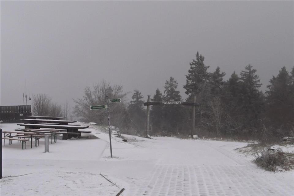 In Hessen wird es winterlich. Mike Seeboth/dpa