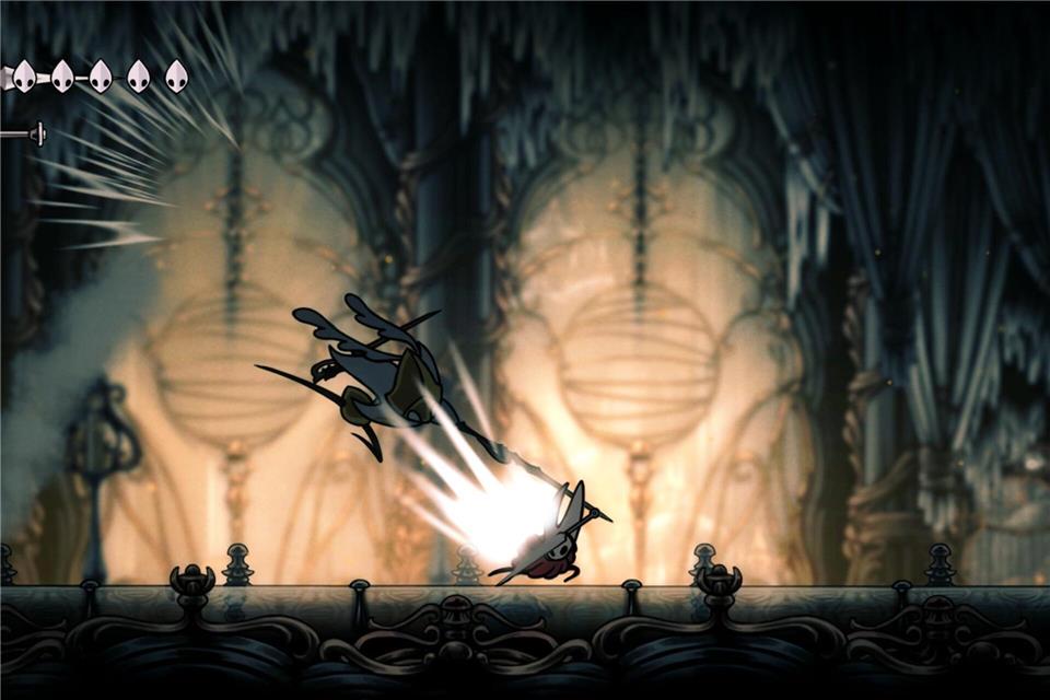 In „Hollow Knight: Silksong“ müssen geheimnisvolle Insektenwesen bekämpft werden.Team Cherry/dpa-tmn