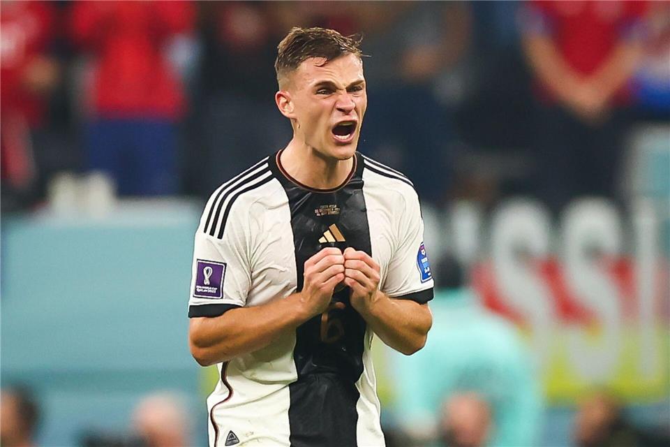 In Katar lief auch für Kimmich alles schief. Christian Charisius/dpa