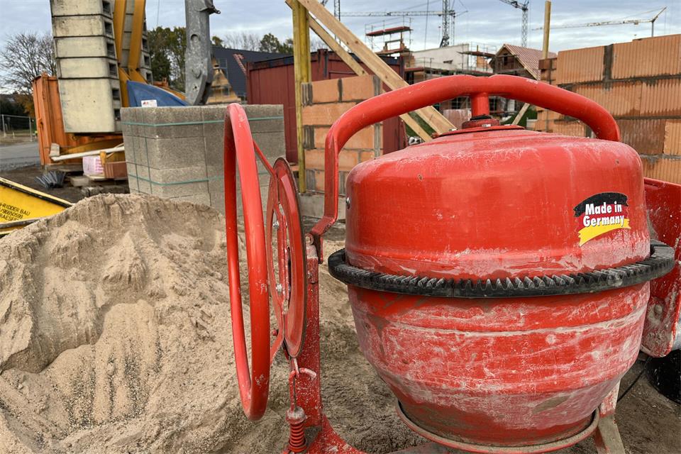 In Klein Reken soll am Boeskamp ein kleines Baugebiet entstehen. Das Bild zeigt eine symbolische Baustelle.