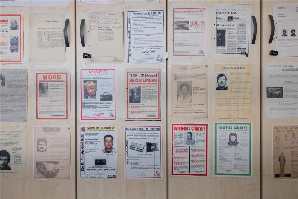 In Köln und Umgebung gibt es nach Schätzung mehr als 250 offene sogenannte Cold CasesRolf Vennenbernd/dpa